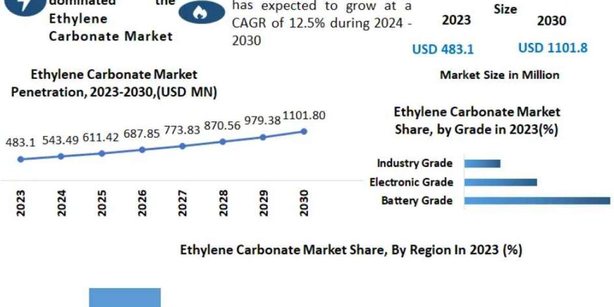 Ethylene Carbonate Market Size, Growth Trends, Revenue, Future Plans and Forecast 2030